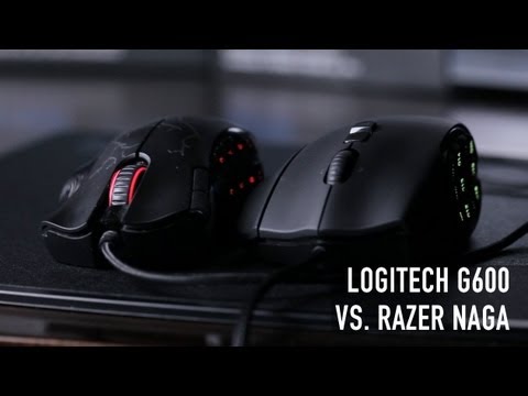 razer naga molten edition & logitech g600