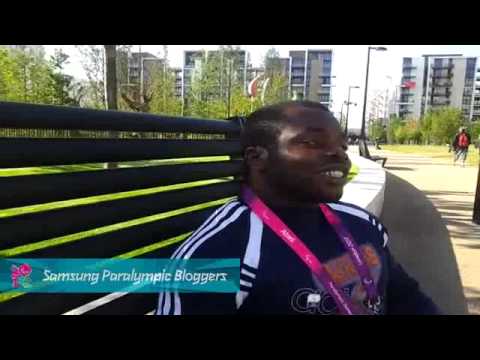 Samsung Blogger - Silver medallist Anthony Ulonnam, Nigeria, power lifting, Paralympics 2012