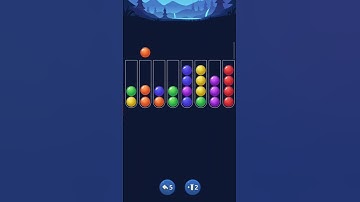 COLOURS BALL SORT GAMES 💯 VERY EASY,✅ Please subscribe and like ♥️#games #numpuz #ball #shortvideo