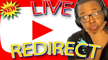 NEW YOUTUBE FEATURE FOR YOUR LIVESTREAMS! | Youtube Live Redirect