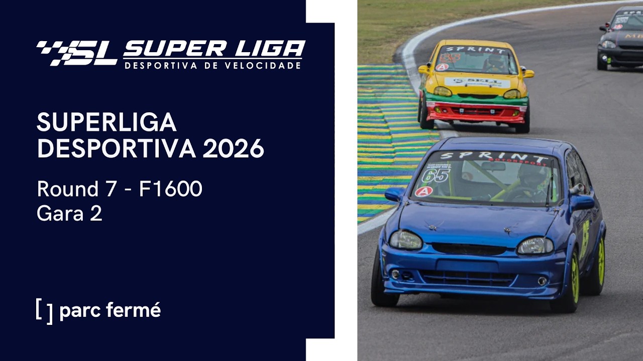 Superliga Desportiva 2026 | Round 7: Formula 1600  – Piracicaba – Gara 2