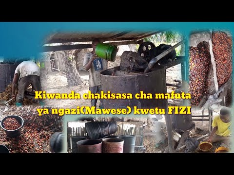 Ahina Mpya Ya Kiwanda Kidogo Cha Kutengeneza Mafuta Ya Mawese