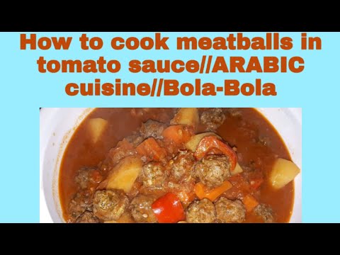 Video: How To Cook Meatballs In Vegetable Sauce