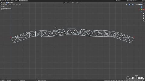 [3/3] Organic Modelling - 3D Space Frame Analysis using Python and Blender | DegreeTutors.com
