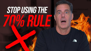 WARNING to Wholesalers.... STOP Using the 70% RULE!