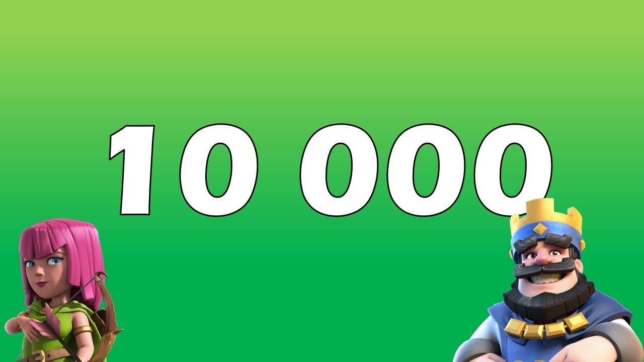 clash royale online 10 000.