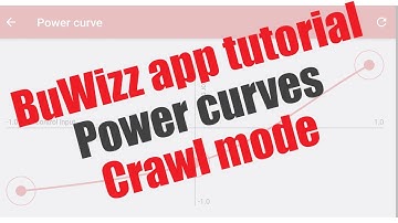 New BuWizz App - Crawl mode using Power Curves
