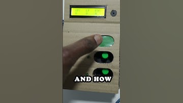 How to make an electronic voting machine #Viral #cardboard #arduino #nigerianelection2023
