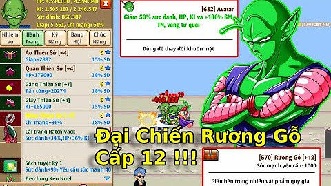 Ngọc Rồng Online | Namek Bao Nhiêu Sức Đánh Ăn Được Rương Gỗ Cấp 12 !!!