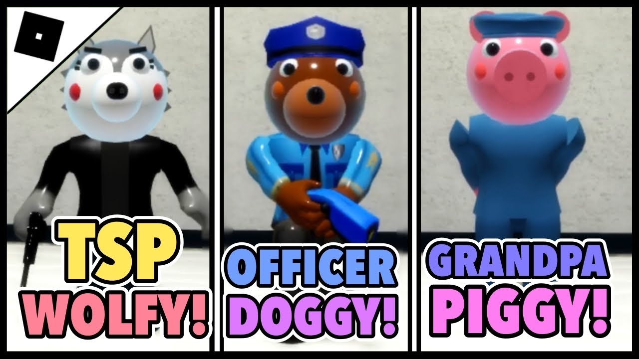 Showcasing All 3 Piggy Book 2 Characters In Piggy Rp Infection Roblox Youtube - roblox piggy book 2 all characters