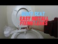 Bidet seat: Easy installation, Fixing Leaks & Other Issues