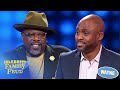 Cedric the entertainer and wayne brady bring the funny  celebrity family feud