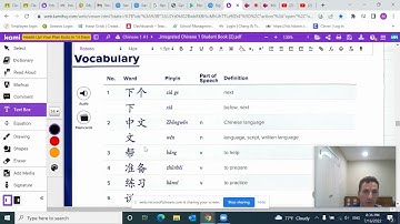 Lesson 6 Dialogue 2 Vocabulary Explanation and Analysis Integrated Chinese Volume 1 4th Ed