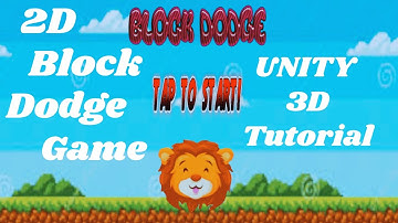 "Mastering Unity 3D: Building a Dynamic 2D Block Dodge Game from Scratch"