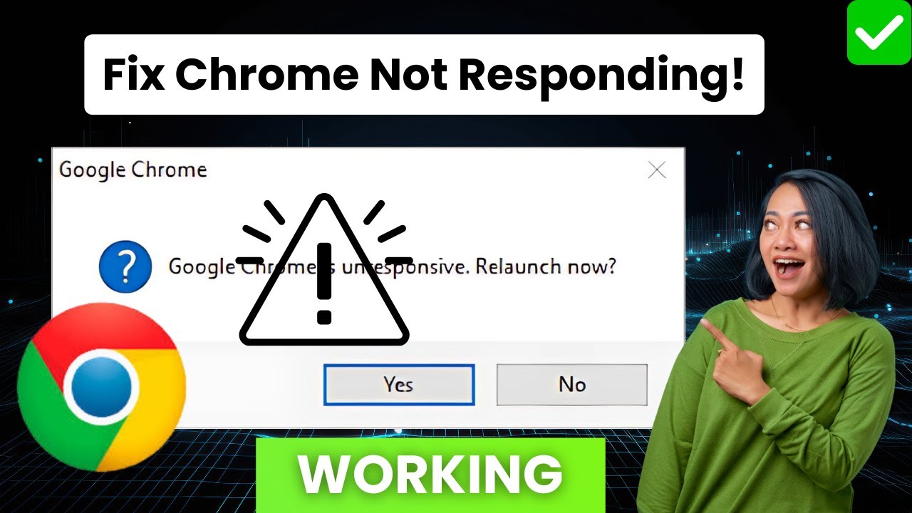 🚨 Unresponsive Chrome Advanced Fixes for Windows 10 - YouTube