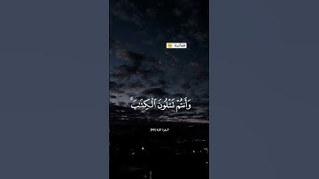 تلاوات خاشعه من سورة البقرة الآية 44