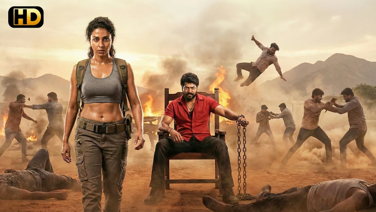 New Movie 2025 Superhit (HD) Blockbuster South Indian Hindi Dubbed Action Movie || Police Officer