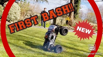 HPI Savage X 4.6 FIRST BASH!!!
