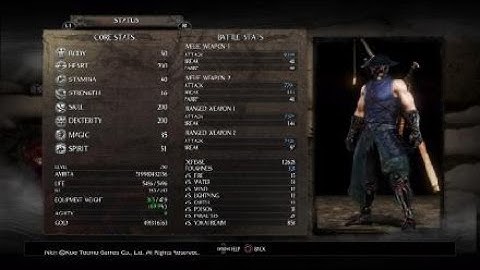Nioh - living weapon detail v 1.21 (detail in description)