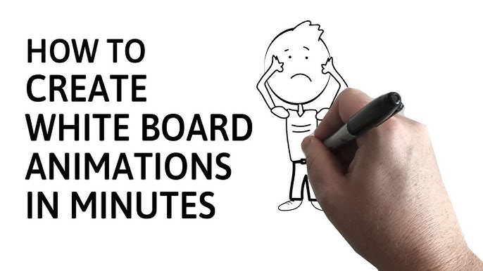 Create Engaging Whiteboard Videos with Video-scribing Technique. Draw  Attention To Your Solution for Current Issues or Stock Vector -  Illustration of technology, production: 275384427