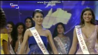 Miss  PH Catriona Gray  Overall Performance in the Miss World 2016