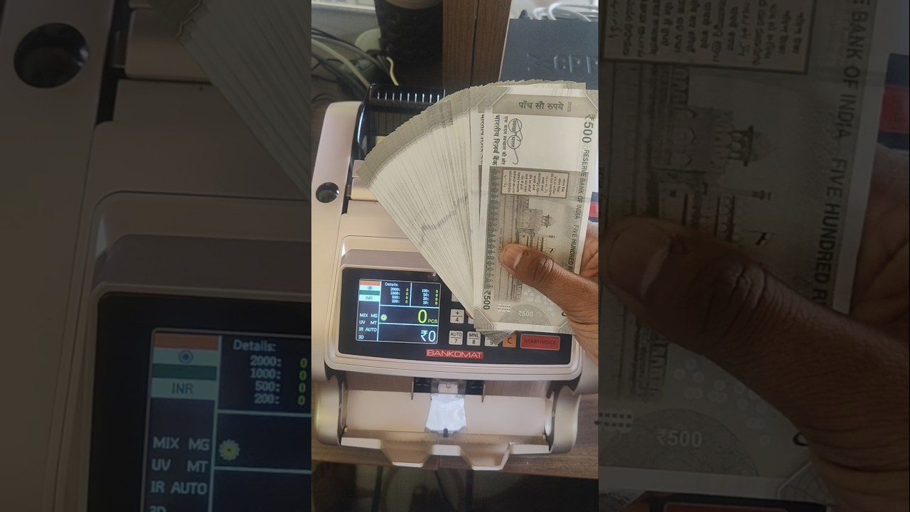 DIY Challenging NoteCounting MachineOverload 