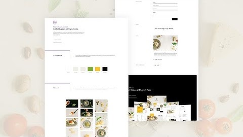 Download a FREE Global Presets Style Guide for Divi’s Italian Restaurant Layout