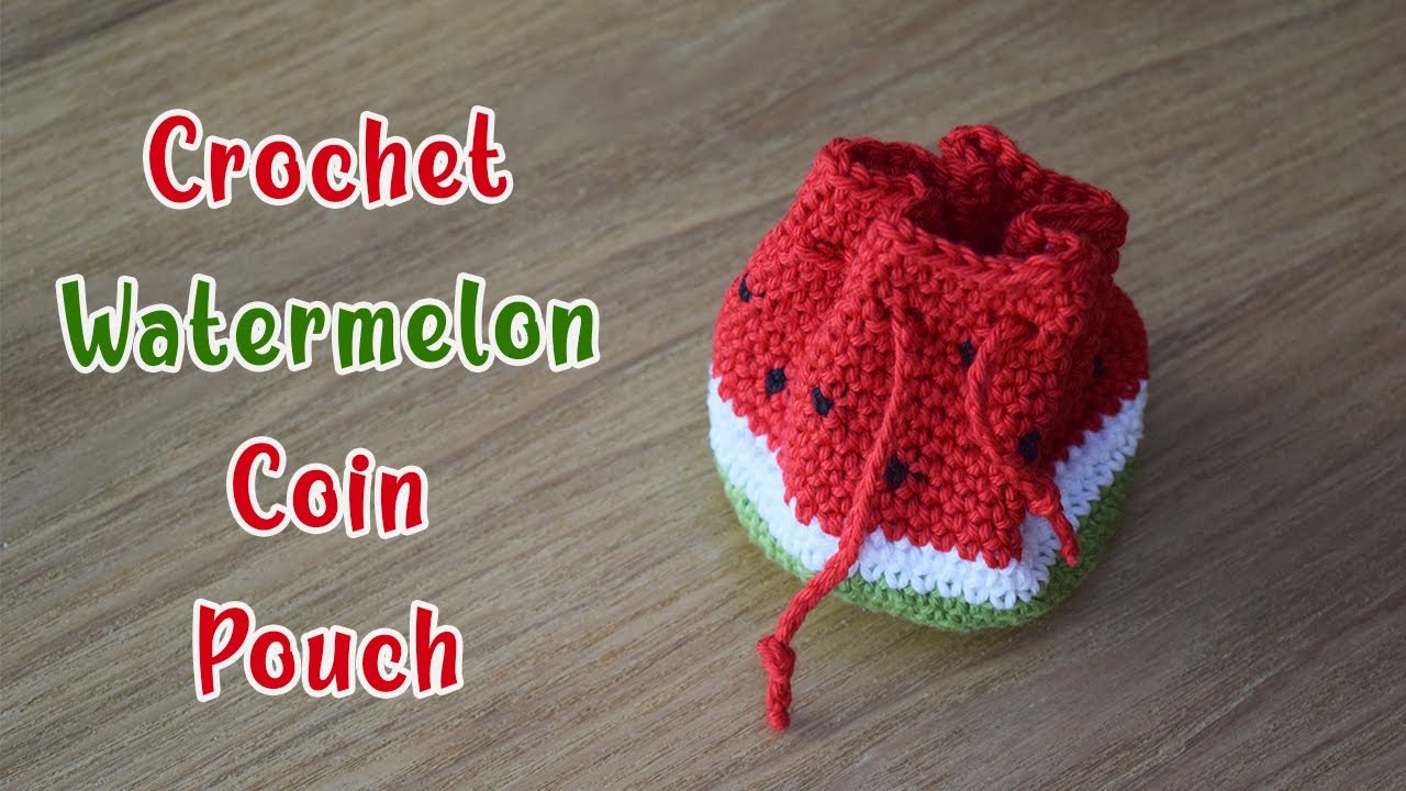 How to Crochet a NO ZIPPER Coin Purse (with English Subtitles) - YouTube