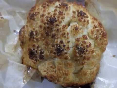 COLIFLOR AL HORNO - YouTube