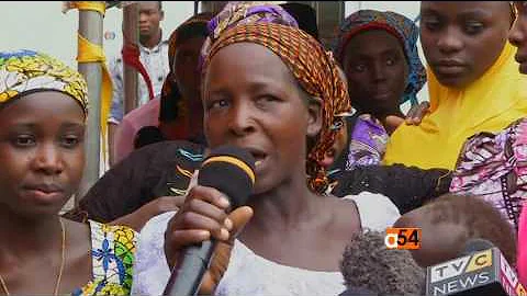 Freed Chibok Girls Reunited with Parents