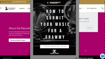 How To Submit Your Music For A Grammy (Video Tutorial)