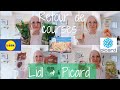 Retour de courses lidl  picard 