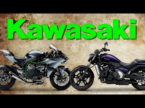 История мотоциклов Kawasaki