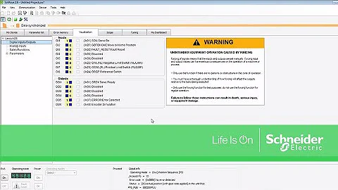 Programming Lexium 28 to Perform a Homing Movement | Schneider Electric Support
