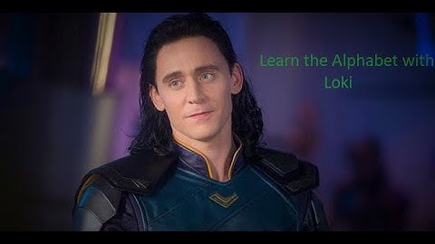 Learn the Alphabet with Loki