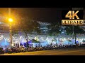 Pattaya 4K Walk 2020 Oct 30.ThepPrasit Road.Evening to NightWalk.