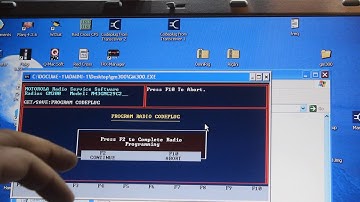 Frequency hack in MOTOROLA VHF GM300 Mobile Radio