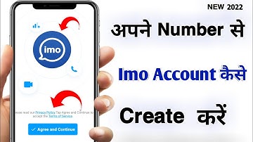 how to create new imo account ||  imo account kaise banaye !!