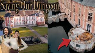 Rescuing Our 500-Year-Old Castle Moat Terrace (WATER LOGGED)