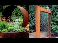 Landscape Design, Garden Ideas Made From Rusted Metal, (62+) Great Ideas