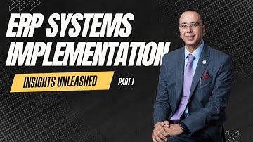 ERP Systems Implementation Part 1