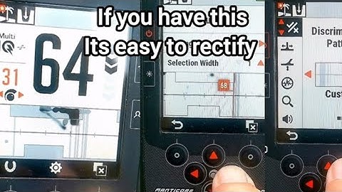 #minelab #manticore  this is easy mistake for users to make and can lose finds but easy to rectify