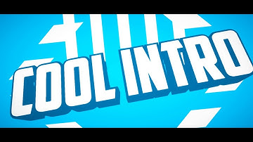 Make Cool FREE Intro for Your YouTube Videos! EASY TUTORIAL