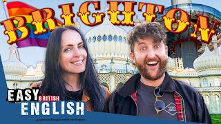 BRIGHTON UK, TOUR - 100k SPECIAL | Easy English 159