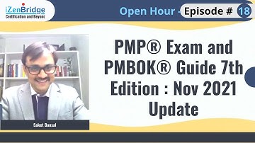 PMP® Exam and PMBOK® Guide 7th Edition Nov 2021 Update