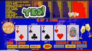 Video Poker: Joker Poker Progressive Play Session screenshot 5