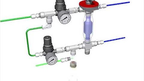 Closed Loop Sampling System S23 Continuous Needle Purge Configuration  D2