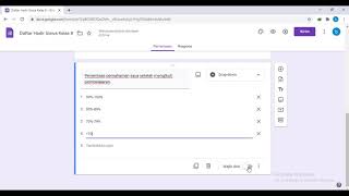 Cara Membuat Daftar Hadir Menggunakan Google Formulir