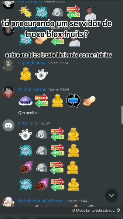 2X SONHOS LORITTA NESSE SERVIDOR DO DISCORD BLOX FRUITS 