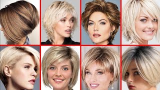 most beautiful and amazing latest pixie short Bob haircut and hair dye ideas for womens